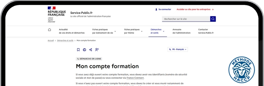 Site officiel du CPF